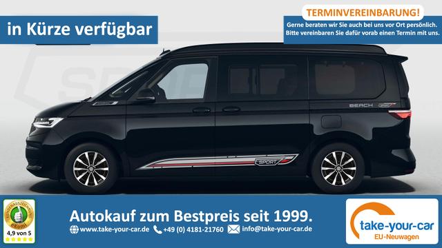 Volkswagen T7 California - Beach Camper 2.0TDI DSG Sport Edition 8 Fach GV5 High+ Vorlauffahrzeug