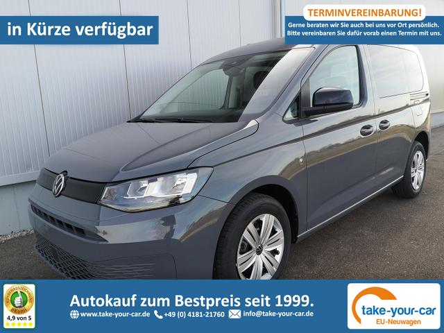 Volkswagen Caddy - Basis 2.0TDI DSG ACC Kam GV5 App AHK Reling Vorlauffahrzeug
