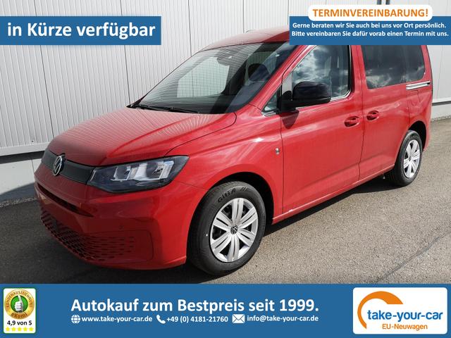 Volkswagen Caddy - Basis 2.0TDI DSG ACC Kam GV5 App AHK Reling Vorlauffahrzeug