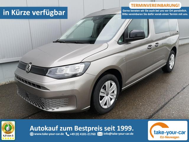 Volkswagen Caddy Maxi - Basis 1.5TSI DSG ACC Kam GV5 App AHK Reling Vorlauffahrzeug