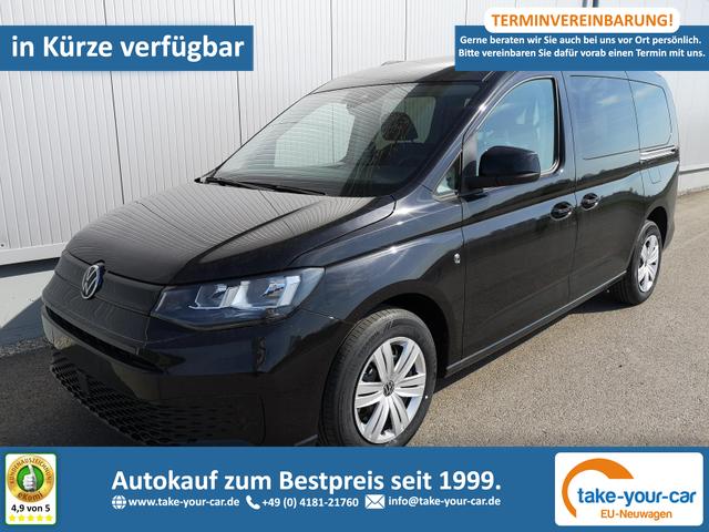 Volkswagen Caddy Maxi - Basis 2.0TDI DSG ACC Kam GV5 App AHK Reling Vorlauffahrzeug