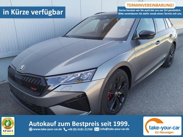 Skoda Octavia Combi - 2.0 TSI 195 kW RS Kombi ABT 2.0TSI Pano Matrix Area AHK Sound GV5 Vorlauffahrzeug