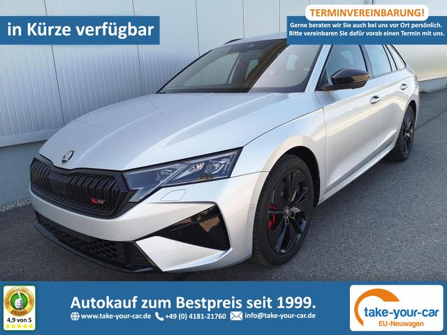 Skoda Octavia Combi - 2.0 TSI 195 kW RS Kombi ABT 2.0TSI Pano Matrix Area AHK Sound GV5 Vorlauffahrzeug
