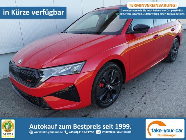 Skoda Octavia Combi - 2.0 TSI 195 kW RS Kombi ABT 2.0TSI Pano Matrix Area AHK Sound GV5 Vorlauffahrzeug