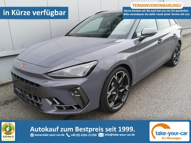 Cupra Leon Sportstourer - 2.0 TSI 245 kW 4Drive VZ Kombi 2.0TSI DSG 4x4 AHK ABT GV5 Matrix el. Hk Pano Navi Sound Vorlauffahrzeug