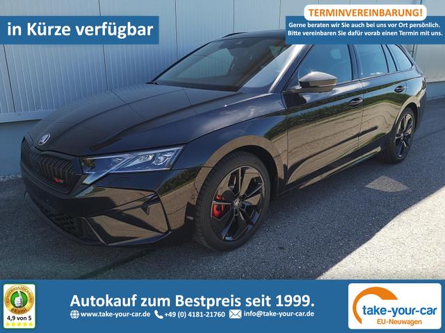Skoda Octavia Combi - 2.0 TSI 195 kW RS Kombi ABT 2.0TSI Pano Matrix Area AHK Sound GV5 Vorlauffahrzeug