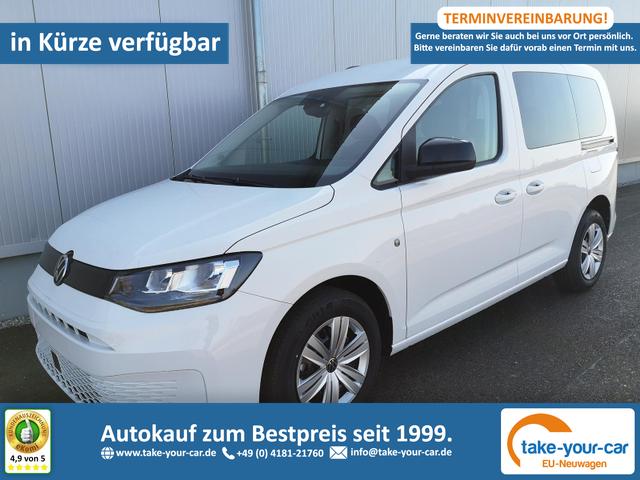 Volkswagen Caddy - Basis 1.5TSI DSG ACC Kam GV5 App AHK Reling Vorlauffahrzeug