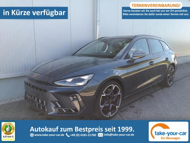 Cupra Leon Sportstourer - 2.0 TSI 245 kW 4Drive VZ Kombi 2.0TSI DSG 4x4 AHK ABT GV5 Matrix el. Hk Pano Navi Sound Vorlauffahrzeug