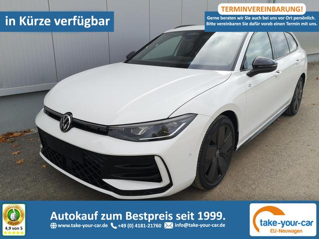 Volkswagen Passat Variant - 2.0 TDI 142 kW 4Motion R-Line DSG Pano 19 Zoll Head Up AHK Navi Vorlauffahrzeug