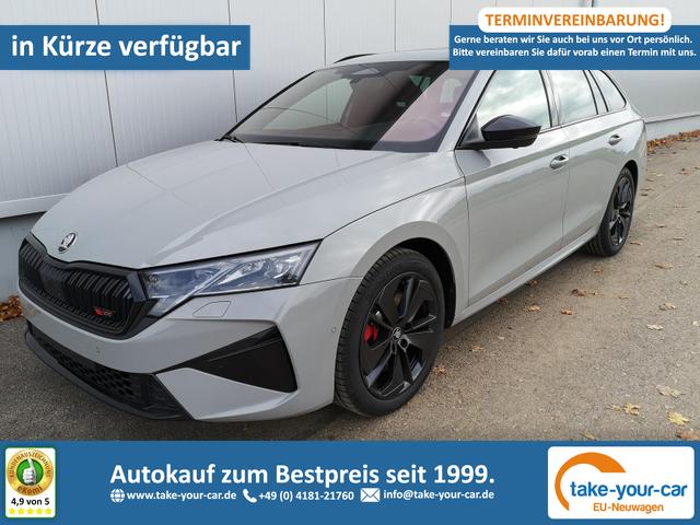 Skoda Octavia Combi - 2.0 TSI 195 kW RS Kombi ABT 2.0TSI Pano Matrix Area AHK Sound GV5 Vorlauffahrzeug