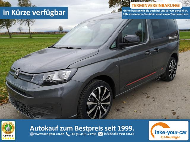 Volkswagen Caddy - Basis 2.0TDI DSG Sport Edition ACC Kam GV5 App Vorlauffahrzeug