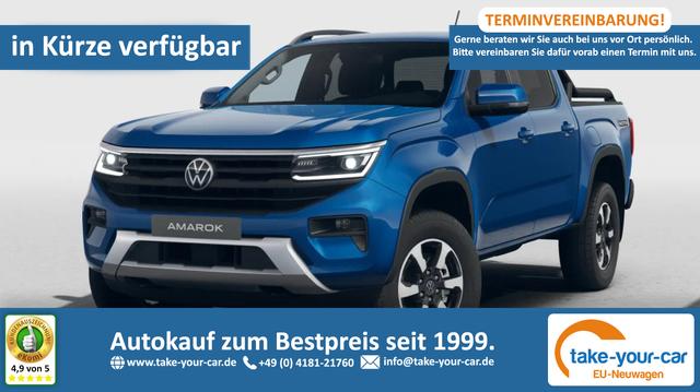 Volkswagen Amarok - 2.0 TDI 151 kW Life Doppelkabine 4Motion Doka AHK Sperre Matrix Navi Vorlauffahrzeug