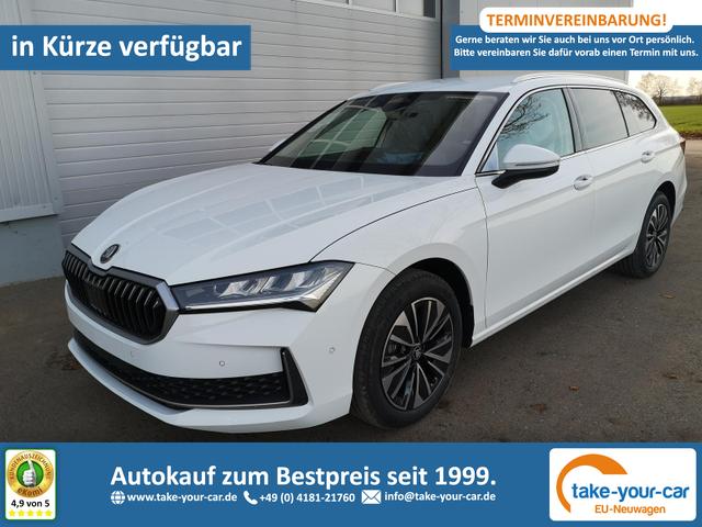 Skoda Superb Combi - 2.0 TDI 142kW 4x4 Selection DSG AHK 360 Head Up Vorlauffahrzeug