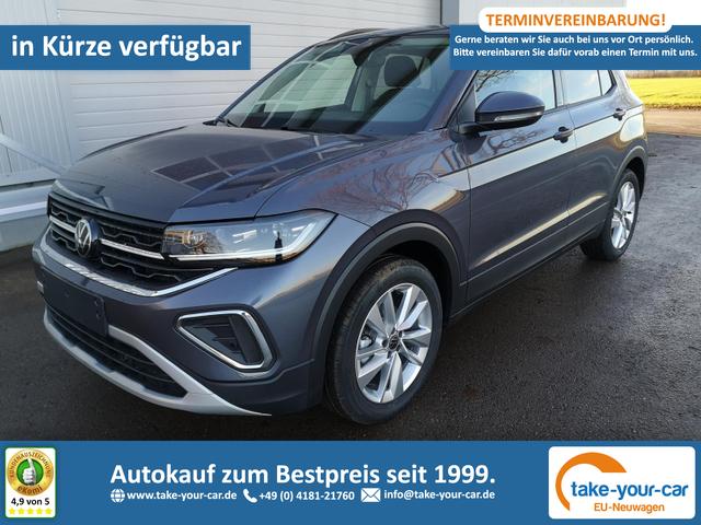 Volkswagen T-Cross - 1.0 TSI 85 kW Life DSG Matrix ACC App Sitzh AHK Vorlauffahrzeug