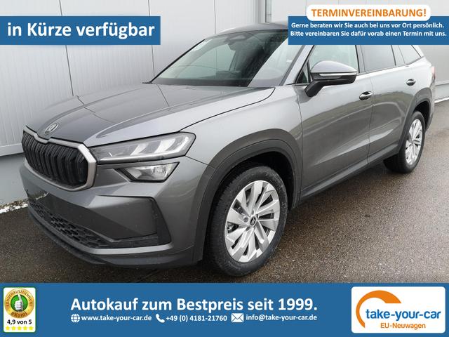 Skoda Kodiaq - 2.0 TDI 142 kW 4x4 Selection 7 Sitzer AHK Navi Kamera Vorlauffahrzeug