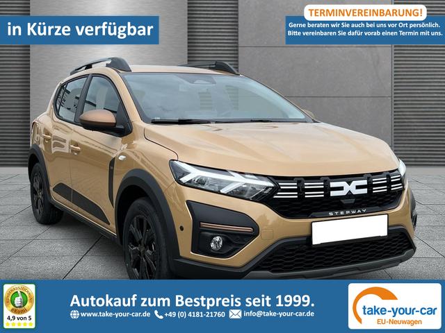 Dacia Sandero Stepway - Extreme+ PDC+LED+Android Auto TCe 100 ECO-G LPG Vorlauffahrzeug