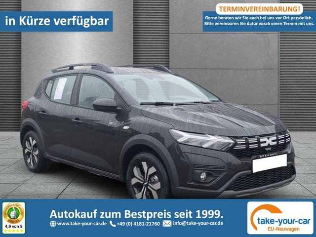 Dacia Sandero Stepway - Expression SHZ+ALU+RFK TCe 90 CVT Vorlauffahrzeug