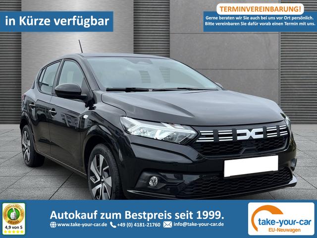 Dacia Sandero - Expression SHZ+RFK+LED TCe 90 CVT Vorlauffahrzeug