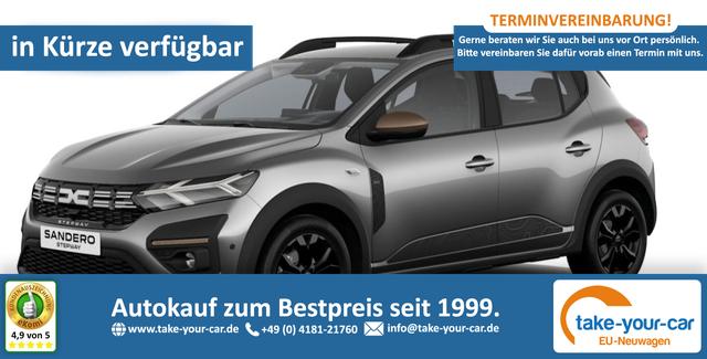 Dacia Sandero Stepway - Extreme SHZ+RFK+LED TCe 90 CVT Vorlauffahrzeug