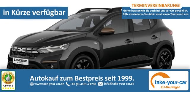 Dacia Sandero Stepway - Extreme SHZ+LED+RFK TCe 90 CVT Vorlauffahrzeug