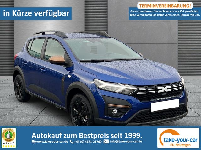 Dacia Sandero Stepway - Extreme LED+SHZ+RFK+PDC TCe 90 CVT Vorlauffahrzeug