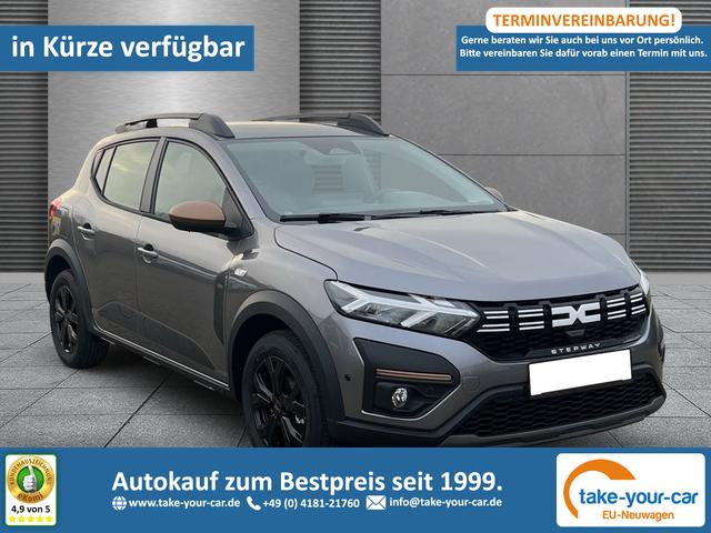 Dacia Sandero Stepway - Extreme SHZ+RFK+LED TCe 90 CVT Vorlauffahrzeug