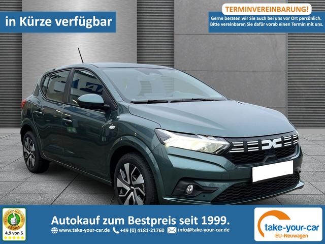Dacia Sandero - Expression SHZ+Navi+RFK+PDC TCe 100 ECO-G Vorlauffahrzeug