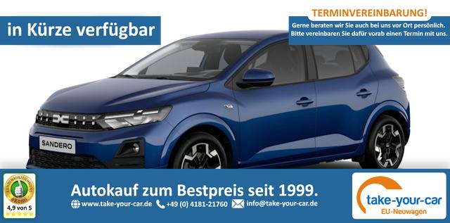 Dacia Sandero - Journey SHZ+Carplay+LED TCe 100 Vorlauffahrzeug