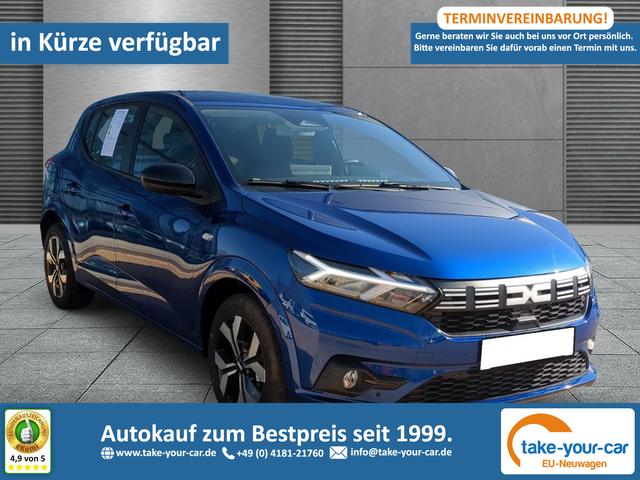 Dacia Sandero - Journey+ SHZ+RFK+PDC+Navi TCe 100 Eco-G Vorlauffahrzeug