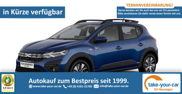 Dacia Sandero Stepway - Expression SHZ PDC TCe 100 ECO-G Vorlauffahrzeug