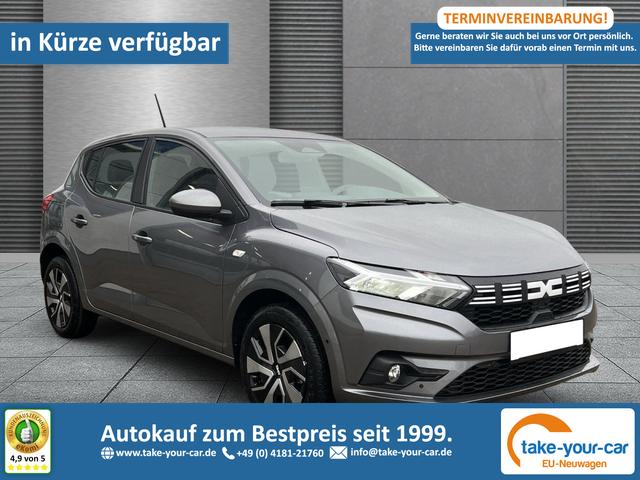 Dacia Sandero - Expression SHZ+RFK+LED TCe 90 CVT Automatik Vorlauffahrzeug