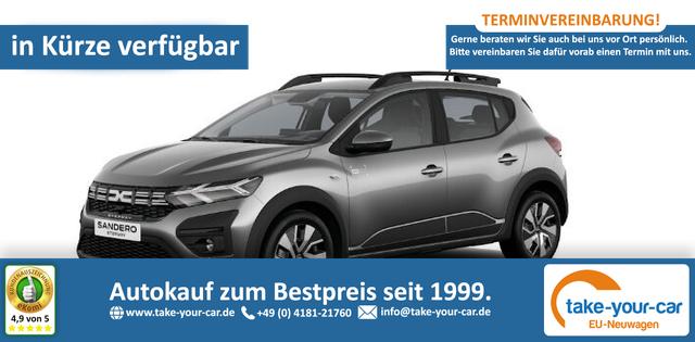Dacia Sandero Stepway - Expression SHZ PDC TCe 100 ECO-G Vorlauffahrzeug