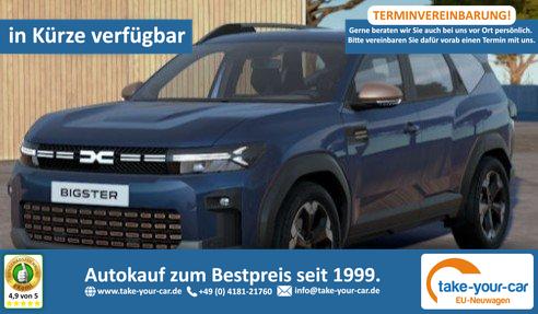 Dacia Bigster - Extreme SHZ LKHZ MV-Kamera elek. Heckklappe Hybrid 155 Vorlauffahrzeug