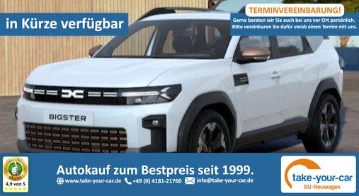 Dacia Bigster - Extreme SHZ LKHZ MV-Kamera elek. Heckklappe Hybrid 155 Vorlauffahrzeug