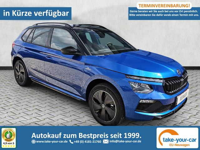 Skoda Kamiq - Monte Carlo 1.5 TSI DSG Matrix Navi AHK Vorlauffahrzeug