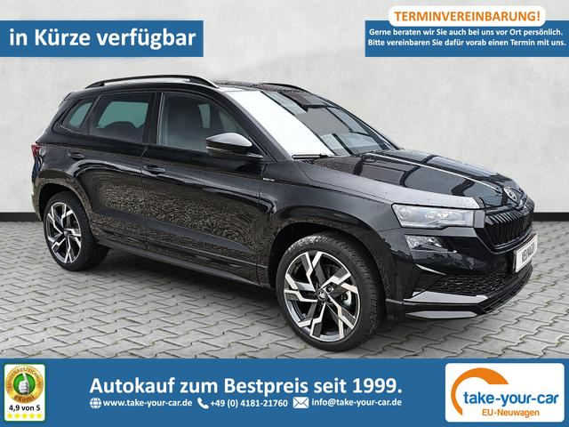 Skoda Karoq - Sportline 4x4 2.0 TSI DSG / Leder Pano Vorlauffahrzeug