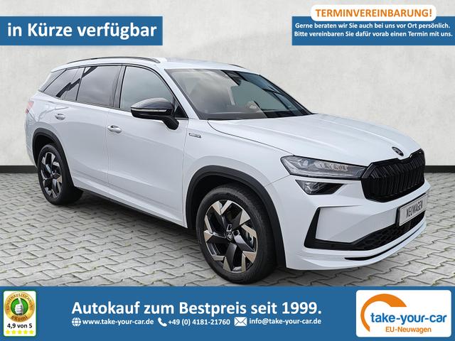 Skoda Kodiaq - 2.0 TDI 142 kW 4x4 Sportline DSG 5Si. ACC Canton Vorlauffahrzeug