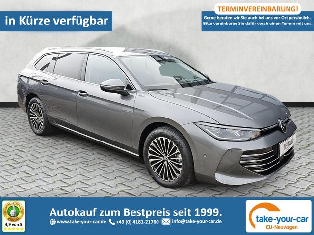 Volkswagen Passat Variant - 2.0 TDI 110 kW Elegance DSG IQ.Light AHK Vorlauffahrzeug