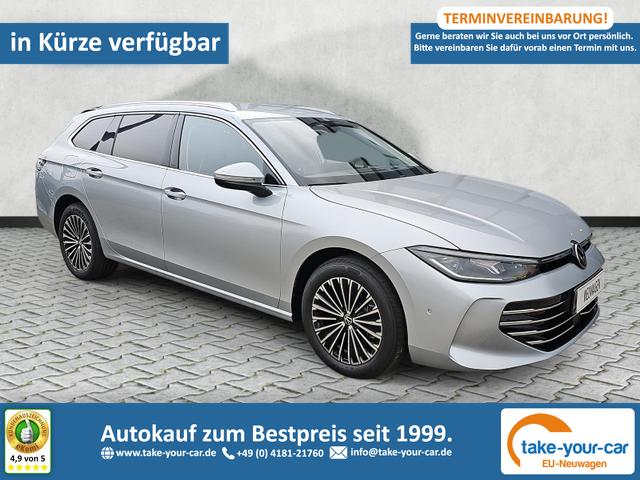 Volkswagen Passat Variant - 2.0 TDI 110 kW Elegance DSG IQ.Light AHK Vorlauffahrzeug
