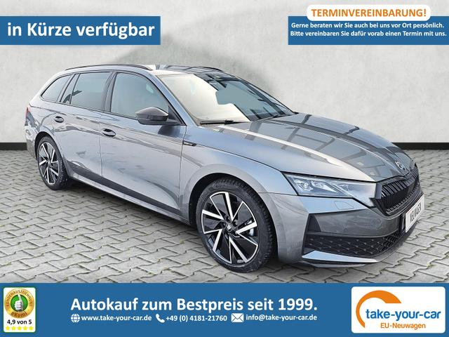 Skoda Octavia Combi - 2.0 TSI 150 kW 4x4 Sportline DSG AHK Kessy Vorlauffahrzeug
