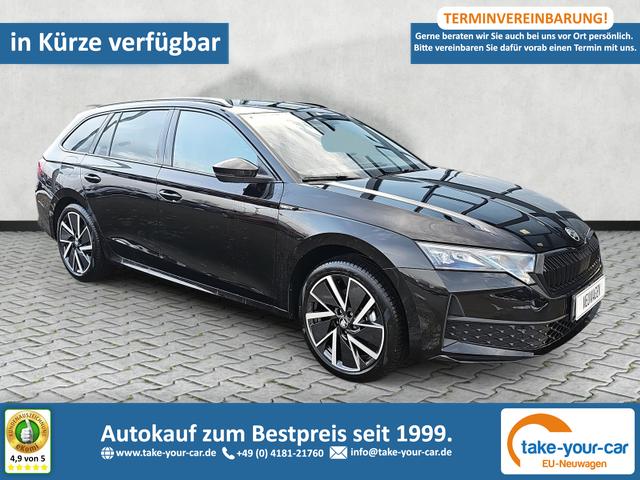 Skoda Octavia Combi - 2.0 TSI 150 kW 4x4 Sportline DSG AHK Kessy Vorlauffahrzeug