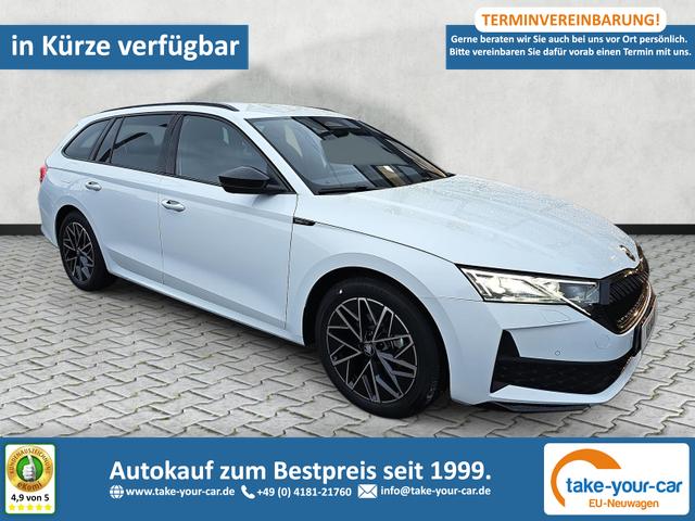 Skoda Octavia Combi - 1.5 TSI mHEV 110 kW Sportline eTSI DSG Matrix 4JGa Vorlauffahrzeug
