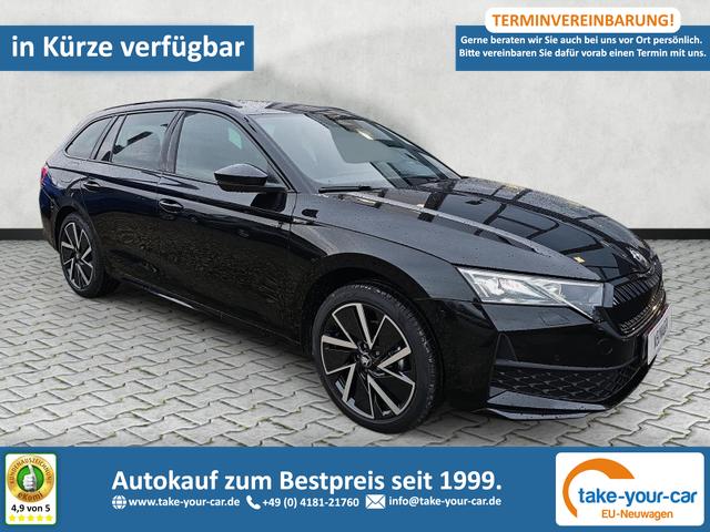 Skoda Octavia Combi - 1.5 TSI mHEV 110 kW Sportline eTSI DSG Matrix 18" Vorlauffahrzeug