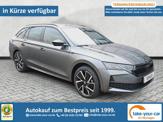 Skoda Octavia Combi - 1.5 TSI mHEV 110 kW Sportline eTSI DSG Matrix AHK Vorlauffahrzeug