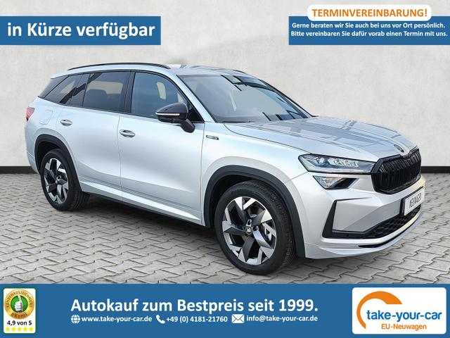 Skoda Kodiaq - 2.0 TDI 110 kW Sportline DSG 5-Si. Matrix-LED Vorlauffahrzeug