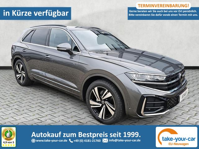 Volkswagen Touareg - 3.0 TDI 210 kW 4Motion R-Line V6 / AHK Pano Vorlauffahrzeug