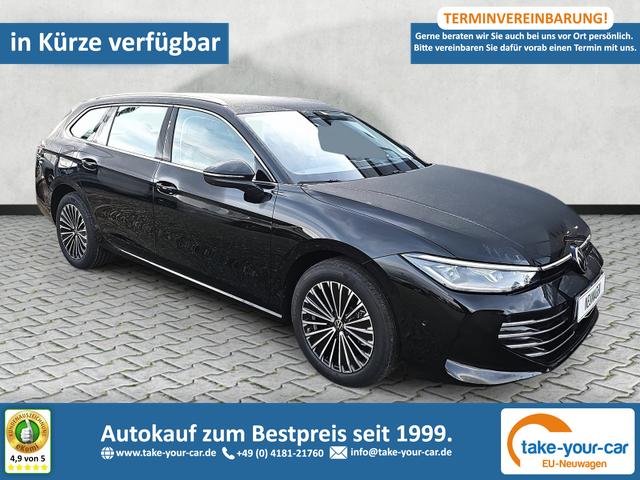 Volkswagen Passat Variant - 2.0 TDI 110 kW Elegance DSG IQ.Light AHK Vorlauffahrzeug