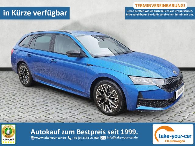 Skoda Octavia Combi - 1.5 TSI mHEV 110 kW Sportline eTSI DSG AHK 4J.Gar. Vorlauffahrzeug