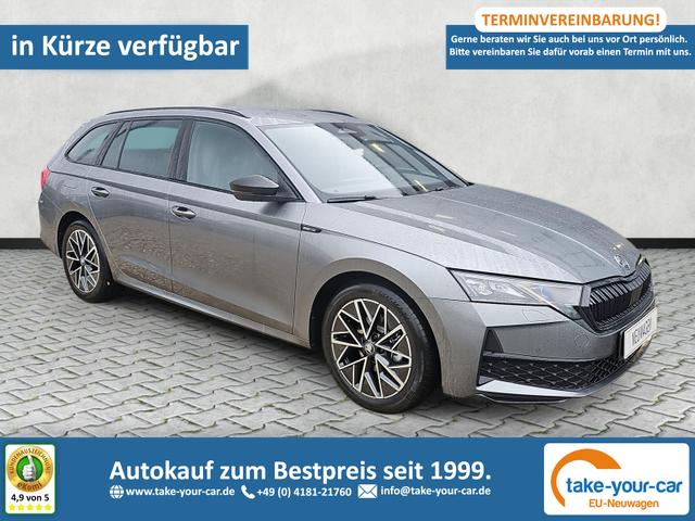 Skoda Octavia Combi - 1.5 TSI mHEV 110 kW Sportline eTSI DSG AHK 4J.Gar. Vorlauffahrzeug