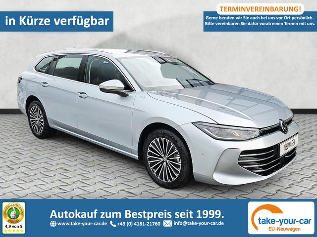 Volkswagen Passat Variant - 2.0 TDI 110 kW Elegance DSG IQ.Light AHK Vorlauffahrzeug